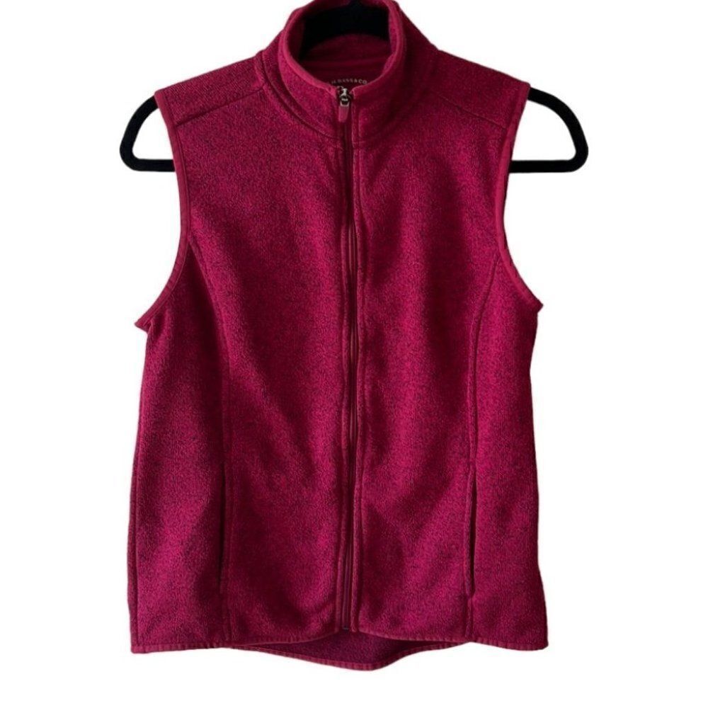 GH Bass & Co Womens Vest Jacket Small Gorpcore Hiking Camping Cozy Layering Soft